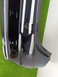 фото thumb №10, Mercedes c-klasa w206 a206 sedan бампер задня задній дифузор хром звичайний 206