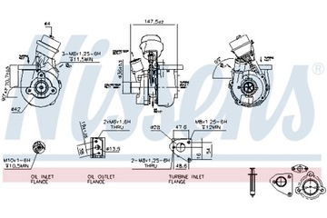 фото thumb №12, Турбонагнітач nissens нова