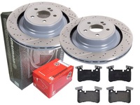 фото thumb №1, Гальмівні диски гальмівні колодки zimmermann t mercedes amg c218 c204