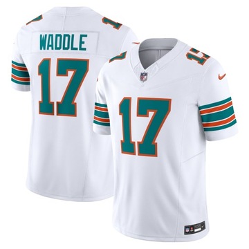 Белая мужская футболка Jaylen Waddle Miami Dolphins Vapor FUSE Limited, размер XXL