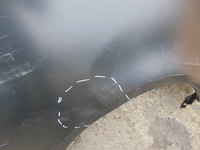 фото thumb №9, Обшивка крыла левый задняя vw caddy iii 2k5809603a