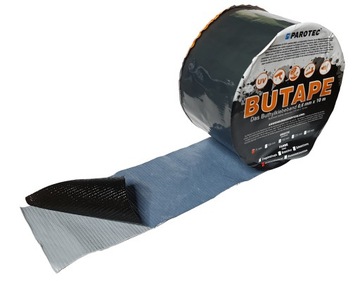 Бутиловая кровельная лента BuTAPE 75мм x 10mb ГРАФИТ, уплотняющая крышу