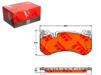 фото thumb №1, Тормозные колодки тормозные mercedes перед c218 x218 w204 w21