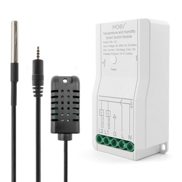 Termostat MOES MS-103 Czujnik Wilgotność Temp TUYA