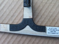 фото thumb №5, Рамка радио кнопка аварийных a2036802539 mercedes c w203 eu 2.2 cdi