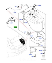 фото thumb №1, Бак ad blue def jaguar f-pace range rover velar t4a30477 lr114289
