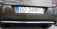 Купить Citroen c4 2 b7 - молдинг хром хромированная бампер, фото thumb