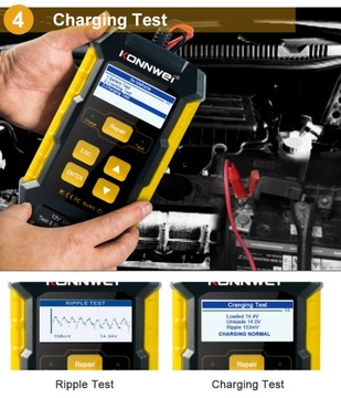 Счетчик аккумуляторов Konnwei KW510