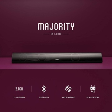 Саундбар MAJORITY SNOWDON II 120 Вт BLUETOOTH AUX