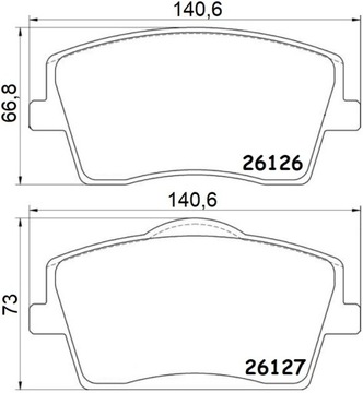 ДИСКИ 2441 GT КОЛОДКИ VOLVO XC40 17р - передние 322мм.