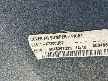 фото thumb №8, Бампер переднє hyundai i10 n line решітка