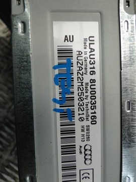 фото thumb №4, Радио audi q3 8u 8u0 8u0035160