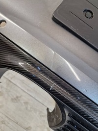 фото thumb №6, Бампер задняя задний porsche cayenne coupe turbo gt карбон