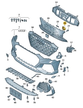 фото thumb №1, Element фіксуючий 83a919262c оригінальна оригінальний номер