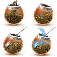 Стартовый набор Yerba Mate Gourd Bombilla 10х50г