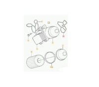 фото thumb №3, Кришка прокладки радіатор масла 1.6 hdi citroen c1 c2 c3 c4 c5 berlingo