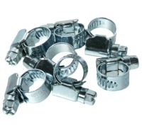 Хомут стяжна черв'ячна 8-12mm сталевий оцинкована Ціна, фото thumb