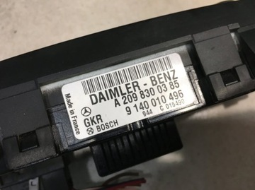 фото thumb №6, Панель воздуховод кондиционера mercedes w203 a2098300385