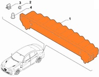 фото thumb №1, Балка бампера задняя alfa romeo giulia