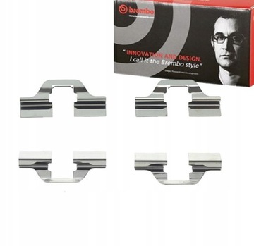 фото thumb №1, Набір монтажний гальмівні колодки гальмівних зад peugeot 208 i 1.6 5fs