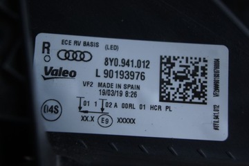 фото thumb №11, Audi a3 8y s-line перед капот бампер лампы ly3u