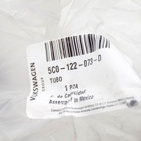 фото thumb №9, New vw beetle 5c двигатель охлаждающая жидкость шланг 5c0122073d оригинал