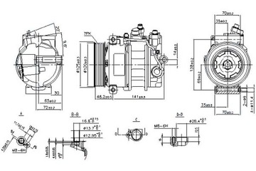 фото thumb №12, Компрессор кондиционера porsche porsche panemera 09
