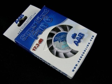 3x СУПЕР ТИХИЙ ВЕНТИЛЯТОР AAB-COOLING, ЭФФЕКТИВНЫЙ ВЕНТИЛЯТОР 6 СМ, ВЕТЕР 17,3 дБ