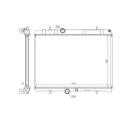 фото thumb №1, Радіатор wody citroen c5 rd/td 08- 1330f5 nowa