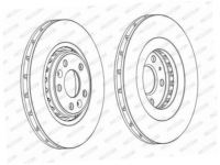 Тормозные диски перед renault latitude 3.0 11- Цена, фото thumb