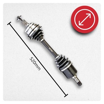 фото thumb №4, Піввісь ліва volvo v70 i 875, 876 2.0 turbo 2.3 t t5 awd механічна коробка передач нова