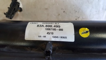 Прицепное устройство AUDI Q3 RSQ3 83A800495 снятие