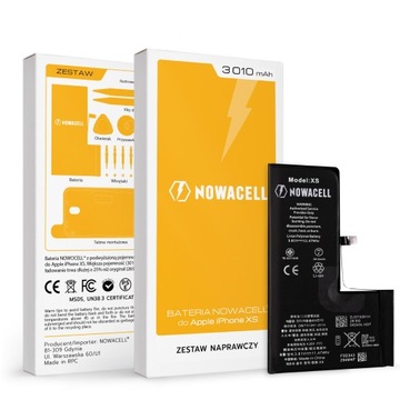 Аккумулятор NOWACELL для iPhone XS — большей емкости