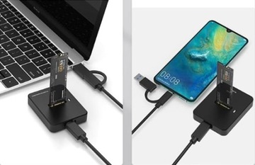 Отсек адаптера для твердотельного накопителя M.2 NVME SATA 10 Гбит/с