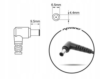 АВТОМОБИЛЬНОЕ ЗАРЯДНОЕ УСТРОЙСТВО ДЛЯ НОУТБУКА Sony 19.5v 3.9a вилка 6.5x4.4pin s22