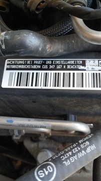 фото thumb №8, Vw polo 6c 1.4 tdi cus набір стартовий замок запалювання