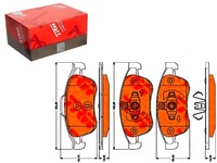 фото thumb №1, Гальмівні колодки гальмівні renault перед megane 08- duster l