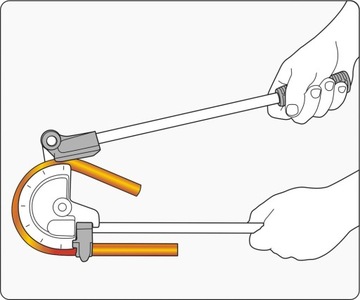 ГИБОЧНАЯ МАШИНА YATO ДЛЯ МЕДНЫХ ТРУБ 15 мм ГИБОЧНАЯ МАШИНА
