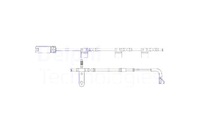 фото thumb №2, Delphi lz0233 контакт предупредительный, износ накладок тормозных