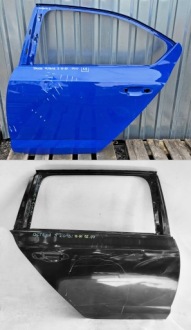 фото thumb №1, Дверь левая задние sedan / правое задние kombi skoda octavia 3 2012-2020