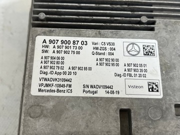 фото thumb №3, Mercedes sprinter w907 w910 модуль усилитель радио навигация навигации оригинал