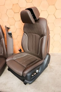 фото thumb №9, Bmw g12 lci салон сиденья диван обшивки nappa mokka массаж вентиляция