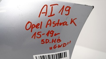 фото thumb №10, Бампер перед переднє opel astra k 15-19r gwd pdc