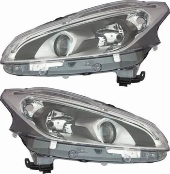 фото thumb №1, Фары лампы peugeot 208 i 1 '12- kpl depo