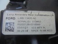 Фара задній задня ліва ford mustang mach-e lj8b-13405-ae 21- європа slask Зі Шроту, фото thumb