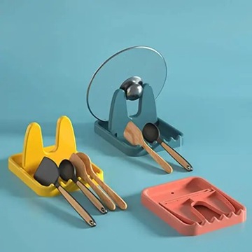 Новая многофункциональная складная пластиковая подставка для крышек кастрюль