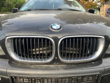 фото thumb №10, Bmw 3 e46 кришка двигуна капот 01-07 універсал 5d fl 668/9 schwarz 2 комплектна