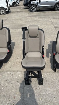 фото thumb №8, Сидіння диван зад шкіра сидіння + кронштейни ford custom tourneo 12-23r