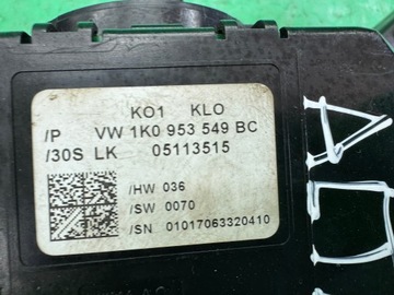 фото thumb №11, Переключатель комбинированный переключатель-паук лента подушка безопасности 1k0953503dt seat altea xl 04- eu