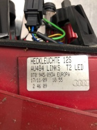 фото thumb №5, Лампа ліва задня led задня w кришка a5 coupe/sportback 8t0945093a